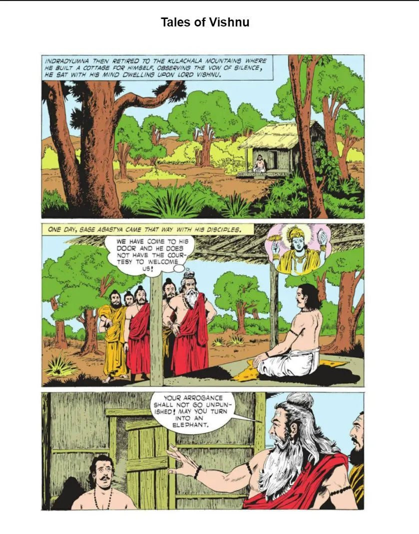 Amar Chitra Katha - Tales Of Vishnu - The Gentle God